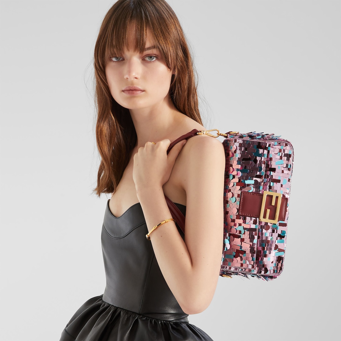 FENDI Baguette® Multicolor sequin bag - Image 5